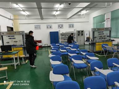 说明: 实训室检查